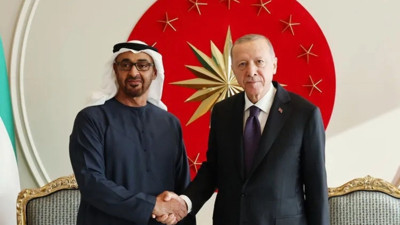 Erdoğan, Al Nahyan ile görüştü