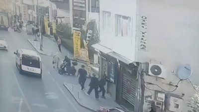 Kağıthane'de avukata silahlı saldırı: O anlar kamerada