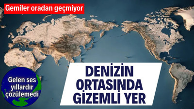 Denizin ortasında gizemli yer: Gemiler oradan geçmiyor, gelen ses yıllarca çözülemedi