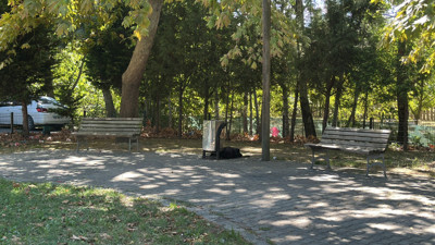 Parkta şüpheli ölüm