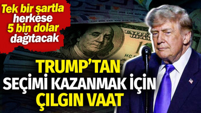 Trump'tan seçimi kazanmak için çılgın vaat