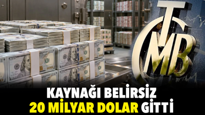 Kaynağı belirsiz 20 milyar dolar gitti