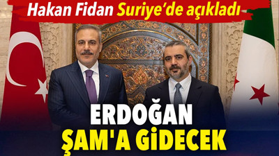 Erdoğan Şam'a gidecek. Hakan Fidan Suriye'de açıkladı