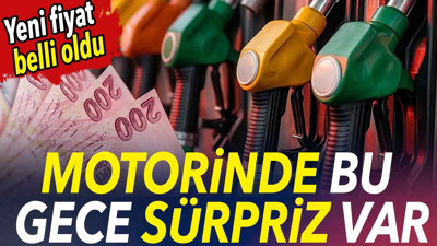 Motorinde bu gece sürpriz var. Yeni fiyat belli oldu