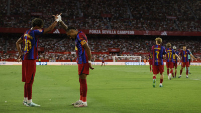 Galatasaray'ın rakibi Barcelona alev alev yanıyor. 8 maçta tam 36 gol