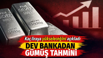 Gümüş kaç lira olacak? İsviçreli finans devi açıkladı