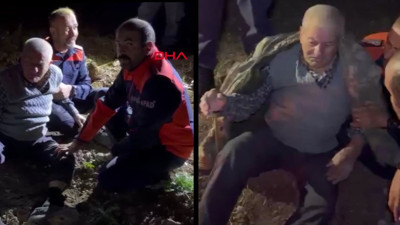 Eve dönmeyen adam dağda uyurken bulundu