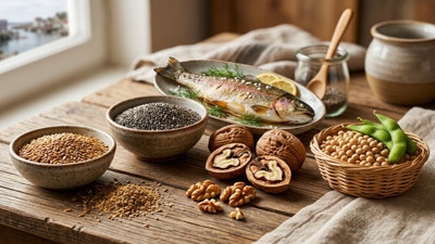 Balıktan daha fazla Omega 3 olan 4 yiyecek