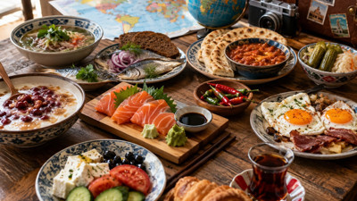 Kahvaltı alışkanlıkları şaşırtıyor! Dünyanın en sıra dışı 10 kahvaltısı