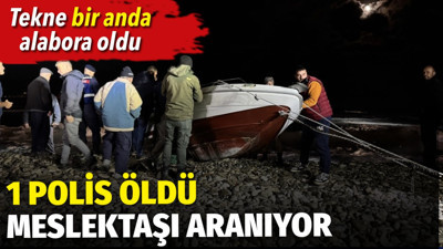 Sinop'ta denizde can pazarı: 1 polis hayatını kaybetti, kayıp meslektaşı aranıyor