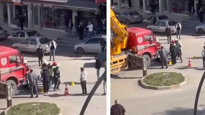 Elektrik direğinin altında kalan işçi öldü