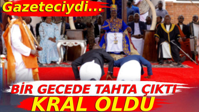 Gazeteciydi bir gecede tahta çıktı. Kral oldu