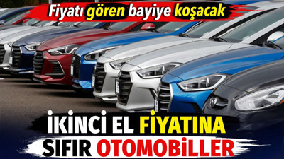 İkinci el fiyatına sıfır otomobiller. Fiyatı gören bayiye koşacak