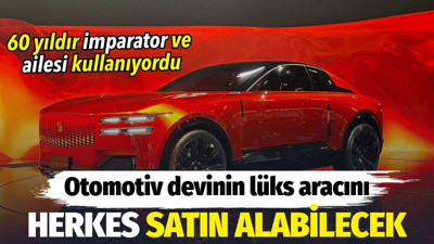 60 yıldır imparator ve ailesi kullanıyordu. Otomotiv devinin lüks aracını herkes satın alabilecek