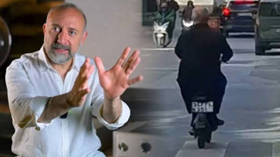 Muhteşem Yüzyıl'ın Kanuni Sultan Süleyman'ı Halit Ergenç İstanbul trafiğine çareyi buldu! Görenler telefonuna sarıldı
