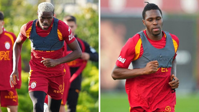 Galatasaray'da Osimhen ve Singo geri döndü