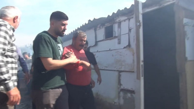 Hayvanlarının öldüğünü gören besici ve eşi fenalaştı