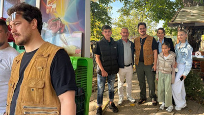Çağatay Ulusoy’un köy kombinindeki yeleği sıradan görünüyor ama fiyatı öyle değil