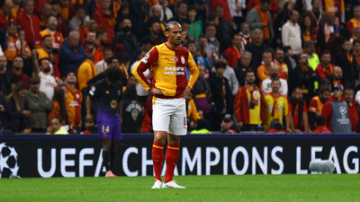Galatasaray taraftarı Sane'nin üstünü çizdi: Barcelona maçında protesto
