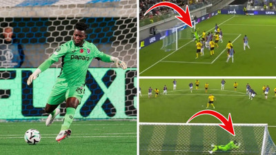 Andre Onana önce kornerden gol yedi sonra hayat verdi