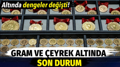 Altında dengeler değişti! Gram ve çeyrek altında son durum (17.10.2026)