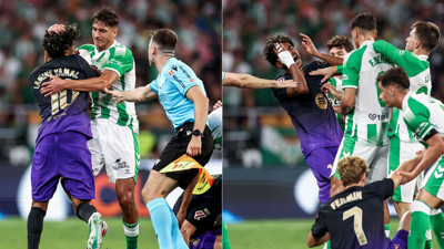 Barcelona 5 golle kazandı. Maça Lamine Yamal’a atılan kafa ve tokat damga vurdu