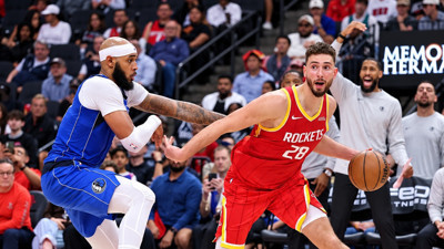 Alperen Şengün NBA'de yeni sezona bomba gibi girdi. Parkeye imzasını attı