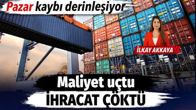 İhracatta pazar kaybı giderek derinleşiyor