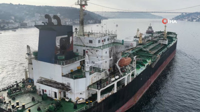 İstanbul Boğazı trafiğe kapatıldı