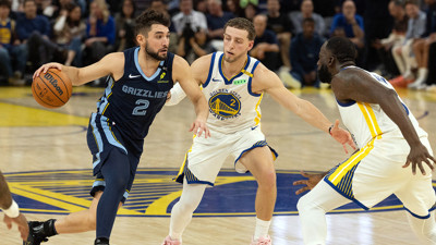 Grizzlies'tan Warriors'a 17-0'lık cevap: Curry’nin 24 sayısı yetmedi