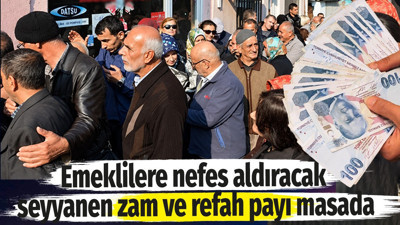 Emeklilere nefes aldıracak seyyanen zam ve refah payı masada. Erdoğan emekli maaşı açıklaması yapmıştı