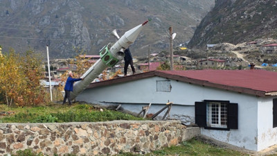 Minareyi kış uykusuna yatırdılar