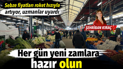 Sebze fiyatları roket hızıyla artıyor. Domatesin kilosu 10 günde 30 TL zamlandı... Her gün yeni zamlara hazır olun