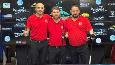 Milli bilardocu Ferdi Özdemir Avrupa’dan bronz madalya ile döndü