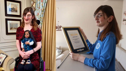 Dünyanın kısa kadını ile buluştu: Dünyanın en uzun kadını o anları anlattı