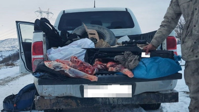 Dağ keçisi avcılarına 692 bin lira ceza