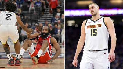 NBA'de yıldızlar gecesi: Harden ve Jokic şov yaptı