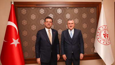 İmamoğlu ile Gençlik ve Spor Bakanı arasında dikkat çeken görüşme