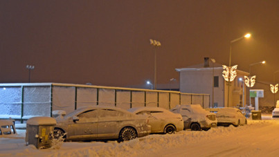 Altı şehri kar kapladı