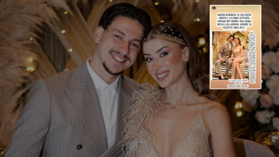 Enis Destan nişanlandı, annesi topa tuttu: "Gelin hanımın kıyafetine bakın!"