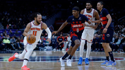 NBA'de Jalen Brunson 55 sayı attı, Knicks üst üste 7. maçını kazandı
