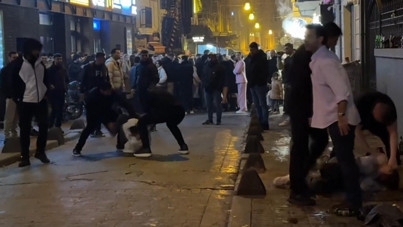 İstiklal Caddesi'nde olaylı gece