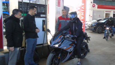 Kask takana indirimli akaryakıt