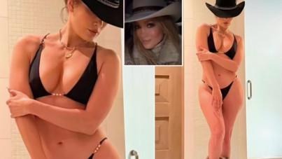 Jennifer Lopez'den iddialı pozlar