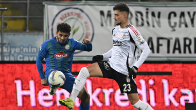 Rize'nin 3 puanı VAR'dan döndü: Beşiktaş, 1 puana razı oldu