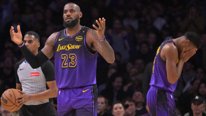 LeBron James 38 sayı attı, Lakers kazandı