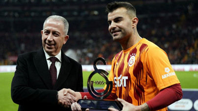 Galatasaray'ın milli stoperi Abdülkerim Bardakcı 100'ler kulübünde