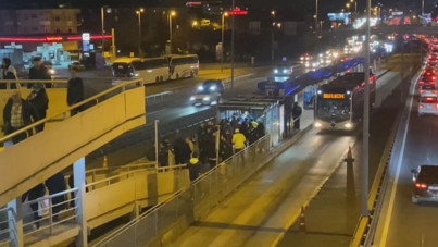 Metrobüste dehşet: Rastgele ateş etti