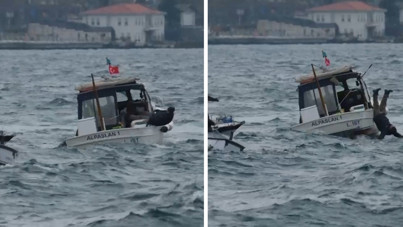 Denize düşen balıkçı ölümden döndü