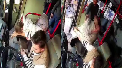 Kocasını önce ısırdı, sonra bıçakladı